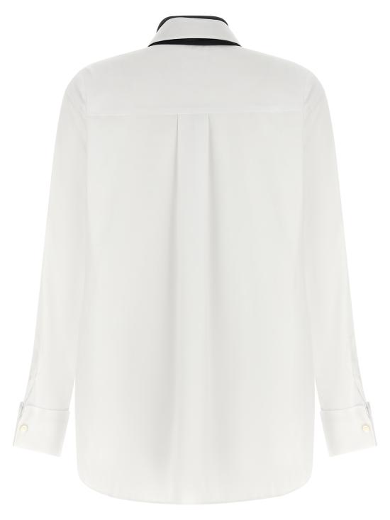 26FW 사카이 블라우스 2608616151 White Black - SACAI