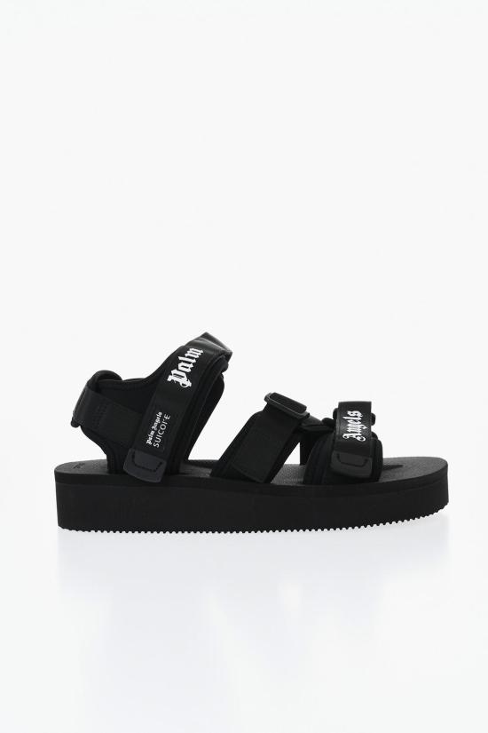  팜앤젤스 샌들 PMIH017S25FAB0011010 Black - PALM ANGELS