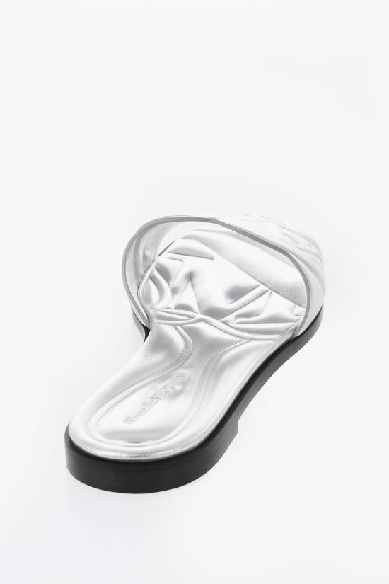  알렉산더 맥퀸 뮬/슬리퍼 780714WIF138100 Silver - ALEXANDER MCQUEEN