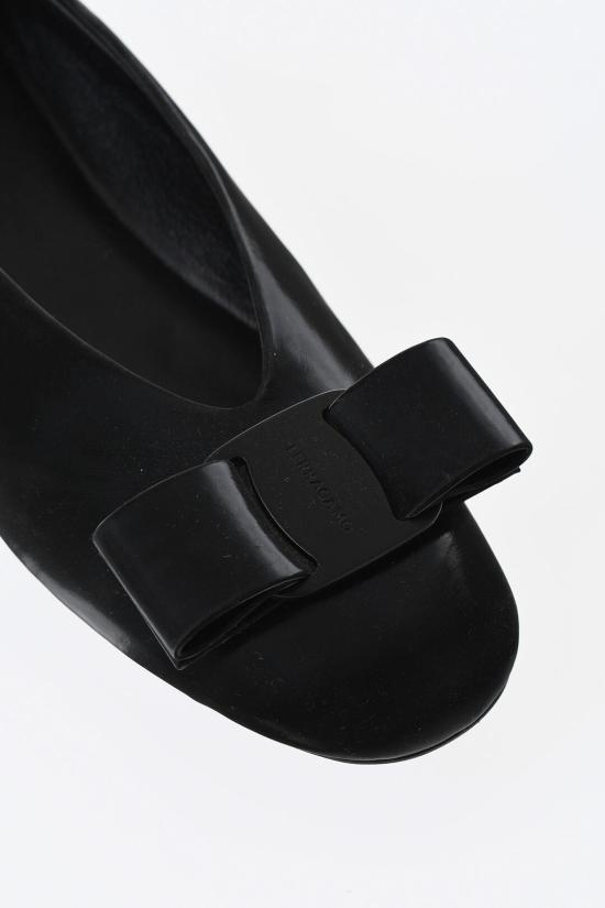  살바토레 페라가모 플랫 슈즈 VANNAI001NERO Black - SALVATORE FERRAGAMO