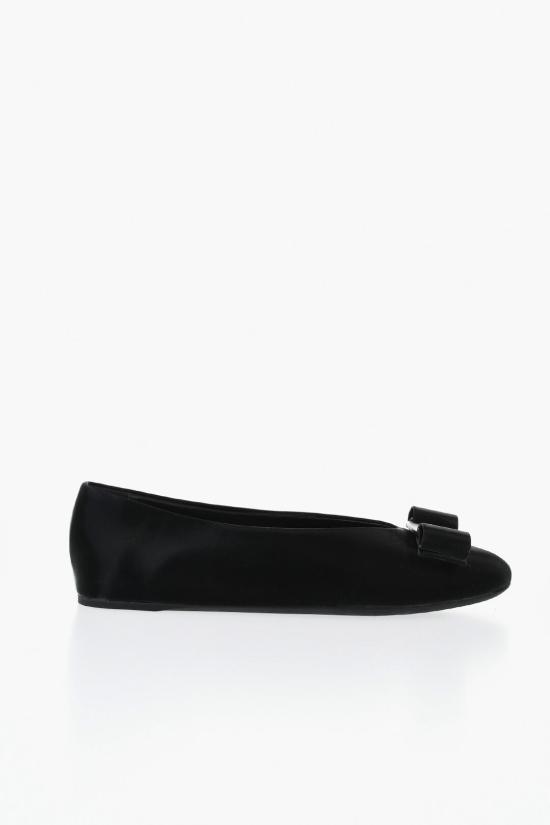  살바토레 페라가모 플랫 슈즈 VANNAI001NERO Black - SALVATORE FERRAGAMO