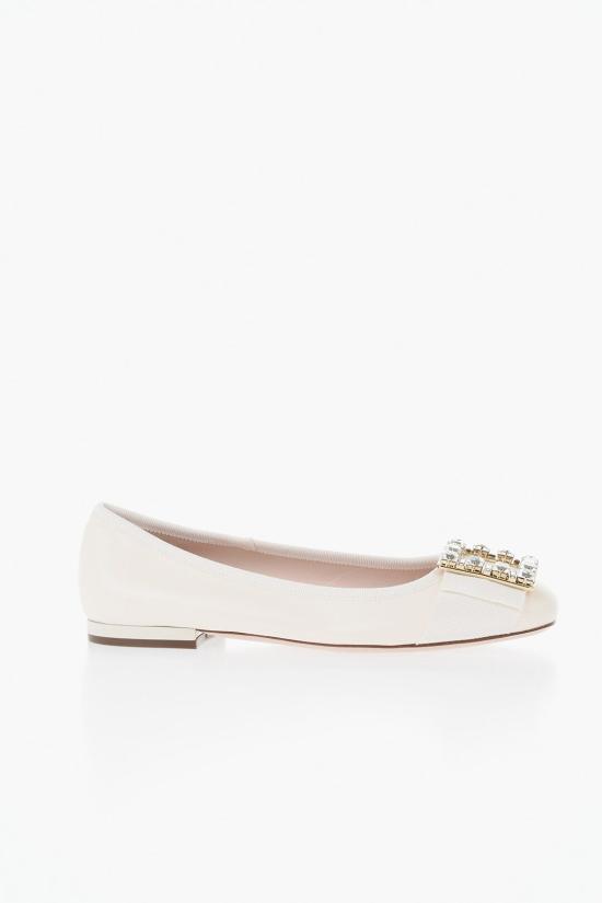  로저비비에 플랫 슈즈 RVW4493572091TC019 White - ROGER VIVIER