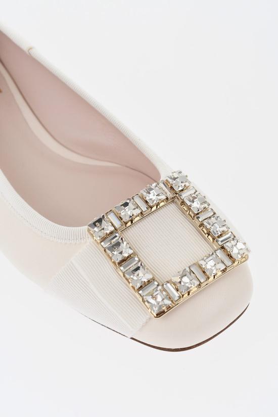  로저비비에 플랫 슈즈 RVW4493572091TC019 White - ROGER VIVIER