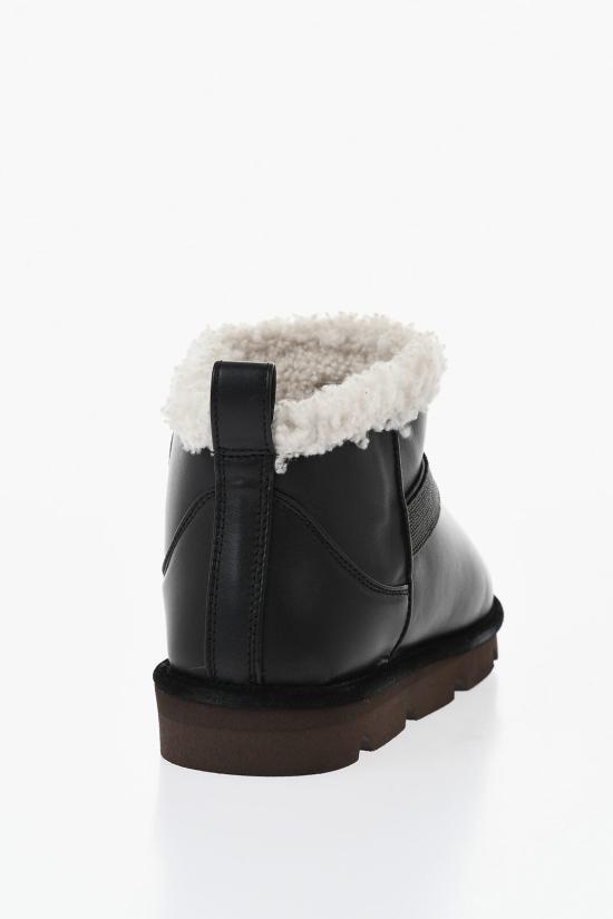  브루넬로 쿠치넬리 부츠 MZNAG2598 C101 Black - BRUNELLO CUCINELLI