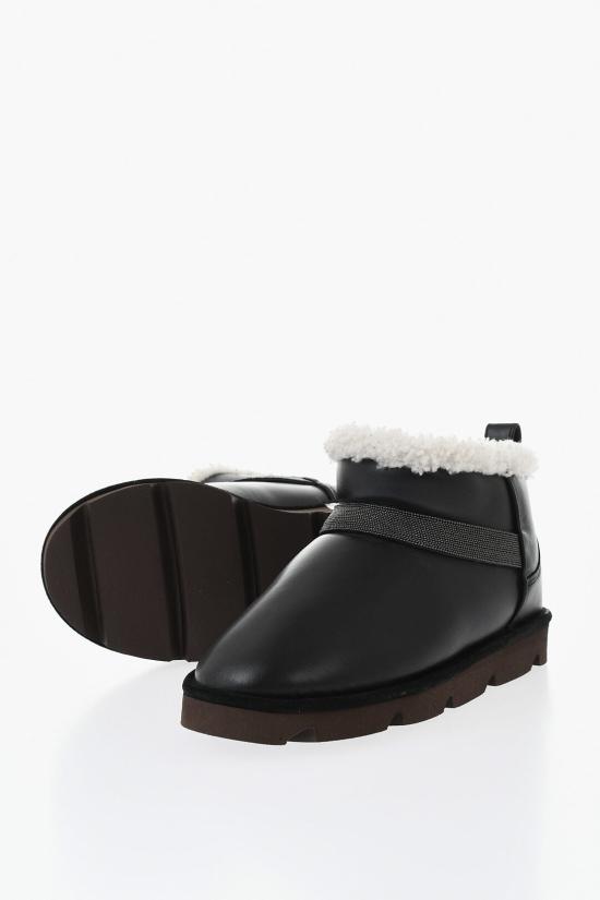  브루넬로 쿠치넬리 부츠 MZNAG2598 C101 Black