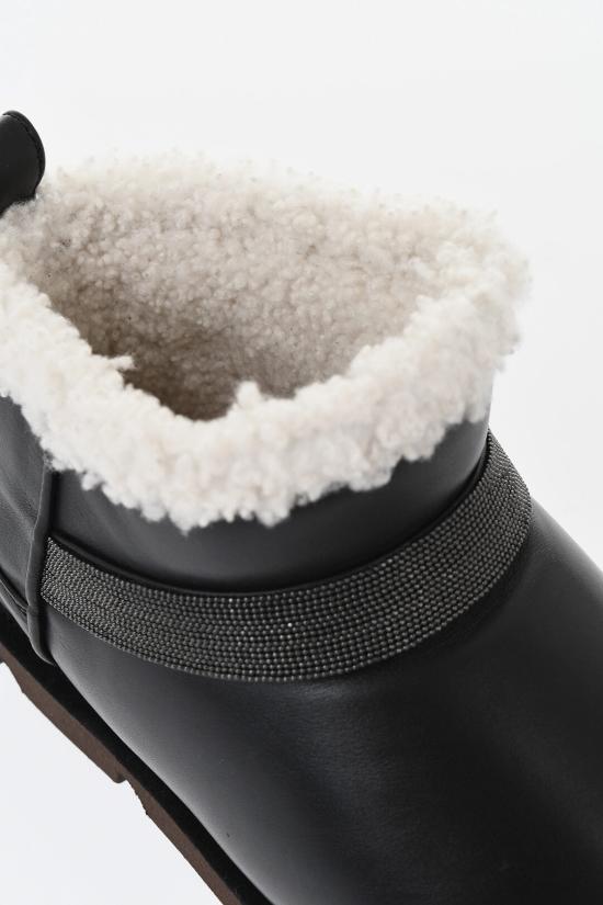 브루넬로 쿠치넬리 부츠 MZNAG2598 C101 Black - BRUNELLO CUCINELLI