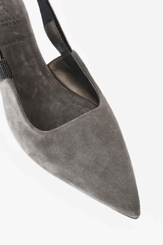  브루넬로 쿠치넬리 힐/펌프스 MZSFC2441 C8212 Gray - BRUNELLO CUCINELLI