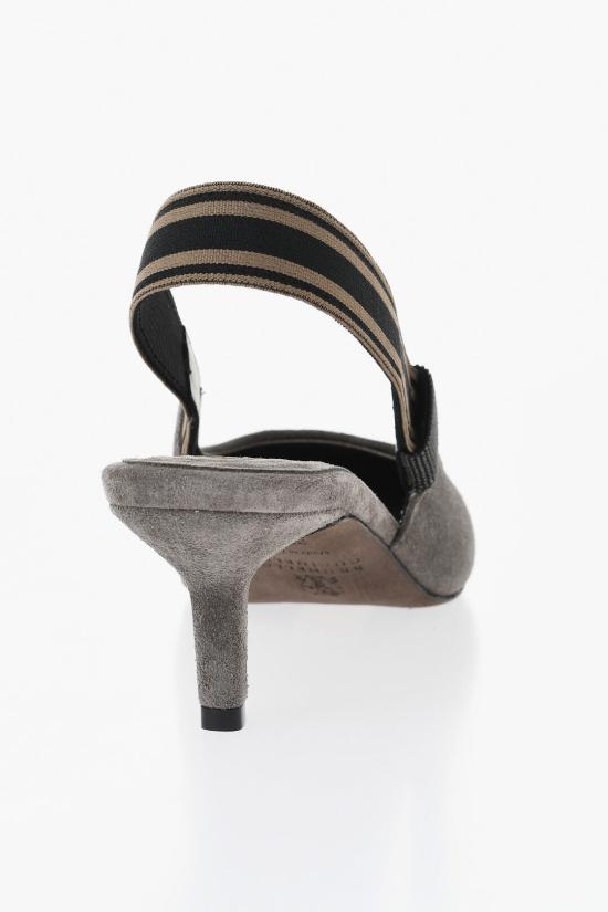  브루넬로 쿠치넬리 힐/펌프스 MZSFC2441 C8212 Gray - BRUNELLO CUCINELLI