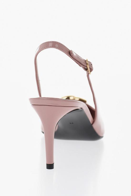  돌체앤가바나 폴리시드 카프스킨 슬링백 CG0894 A1037 80405 Pink - DOLCE & GABBANA