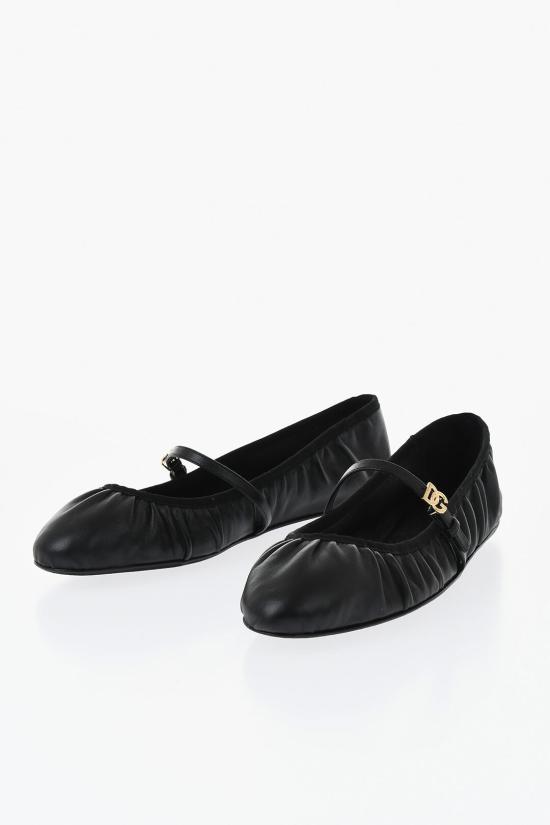  돌체앤가바나 플랫 슈즈 CB0257 AD137 8B956 Black