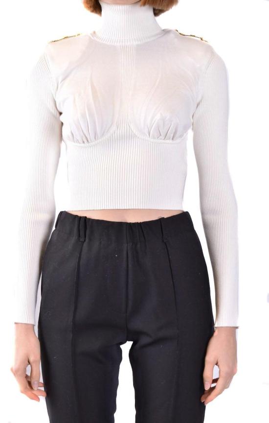  엘리자베타프랜치 터틀넥 MK99M36E2360 WHITE - ELISABETTA FRANCHI