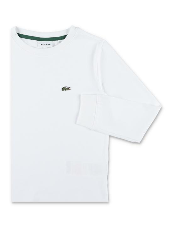 26SS [키즈] 라코스테 티셔츠 7112 W8L Bianco - LACOSTE