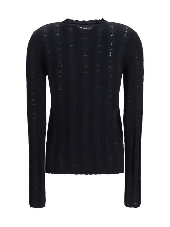 26FW 마르니 가디건 CDMD0454Q0UFZ634 00N99 BLACK - MARNI