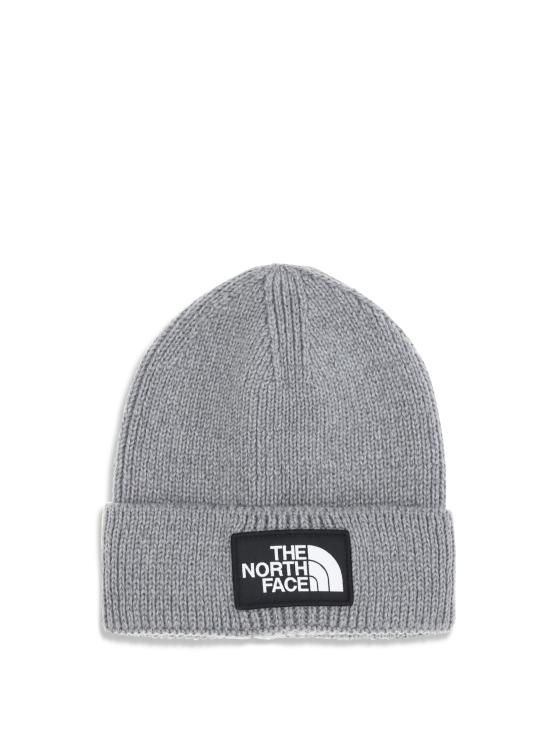 26FW 노스페이스 TNF 로고 박스 커프드 비니 NF0A8CHEDYY1 GREY