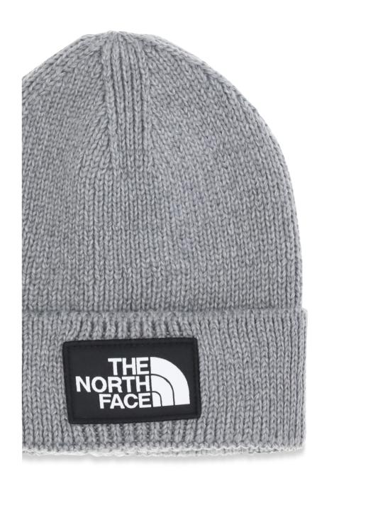 26FW 노스페이스 TNF 로고 박스 커프드 비니 NF0A8CHEDYY1 GREY - NORTH FACE