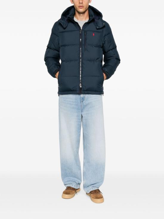 26FW 폴로 랄프로렌 고햄 다운 자켓 710968278 003 Blu - POLO RALPH LAUREN