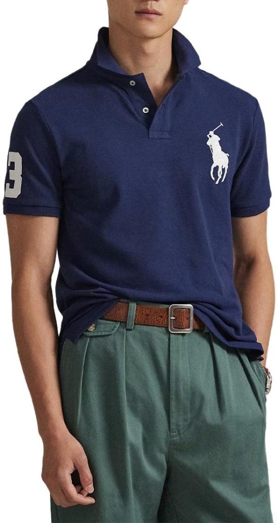 26SS 랄프 로렌 폴로 티셔츠 710688969004 NAVY - RALPH LAUREN