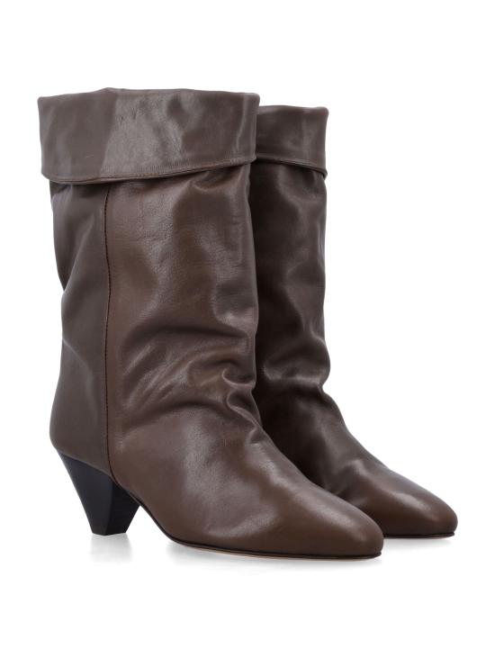 26FW 이자벨마랑 DALBY 달비 미들 부츠 BO0188FAC1A19S 50DZ DARK BRONZE - ISABEL MARANT