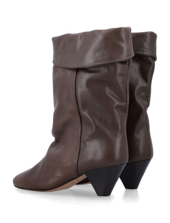 26FW 이자벨마랑 DALBY 달비 미들 부츠 BO0188FAC1A19S 50DZ DARK BRONZE - ISABEL MARANT