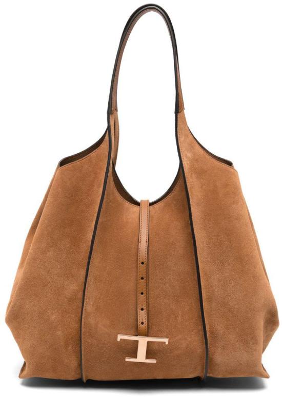 26FW 토즈 T 타임리스 미니 쇼핑백 XBWTSBA0300P3A7L12 BEIGE