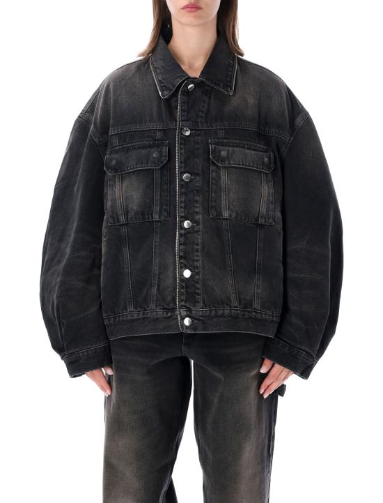 26FW 하이쿠레 데님 자켓 HEW09130DF119 L0938 VINTAGE BLACK