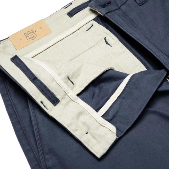  프리노트 클로스 치노 팬츠 데크 팬츠 네이비 - FREENOTE CLOTH