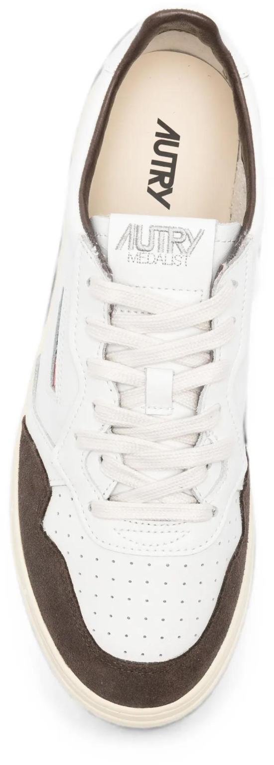 26FW 오트리 메달리스트 로우 스니커즈 AULMFT19 WHITE - AUTRY