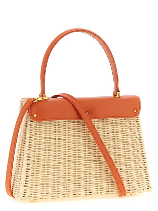 26SS 아마토 다니엘레 토트백 QUEENRATTANARANCIO Orange - AMATO DANIELE