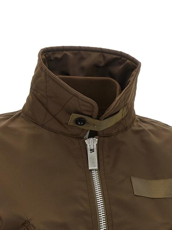 26FW 사카이 봄버 자켓 2608582601 Brown - SACAI