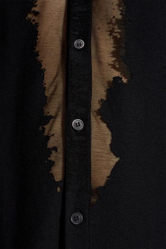  디젤 긴팔 셔츠 A163930SHAY9XX BLACK - DIESEL