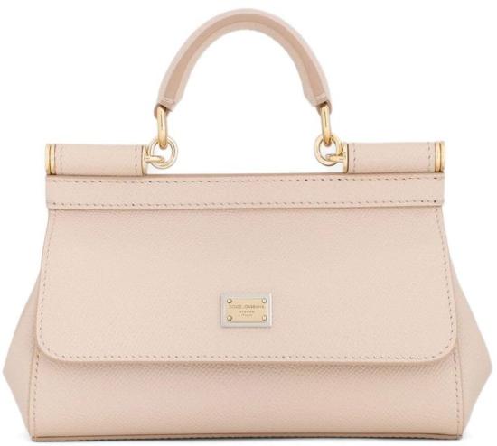 26FW 돌체앤가바나 SICILY 시실리 스몰 핸드백 BB7116B100180414 PINK