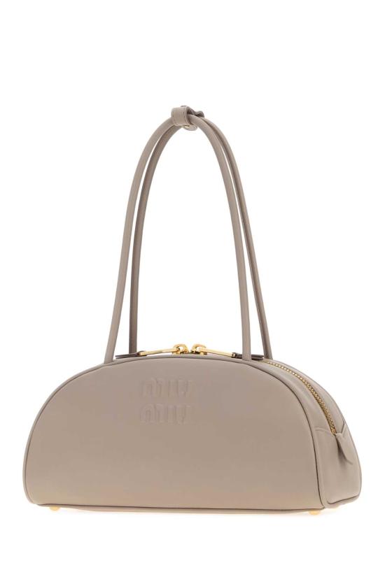 26FW 미우미우 토트백 5BB1932CRW F0D32 Grey - MIU MIU