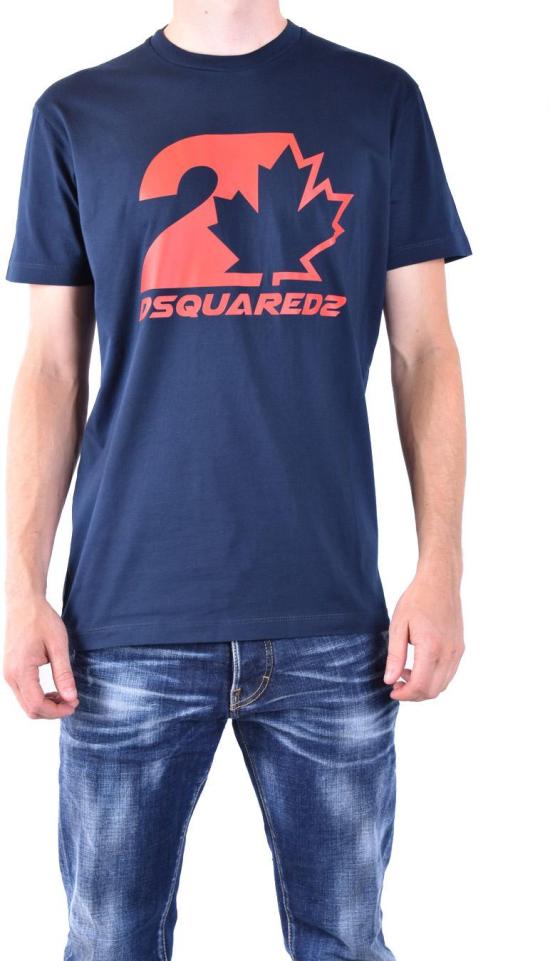  디스퀘어드2 반팔 티셔츠 S74GD1157S23009478 NAVY - DSQUARED2