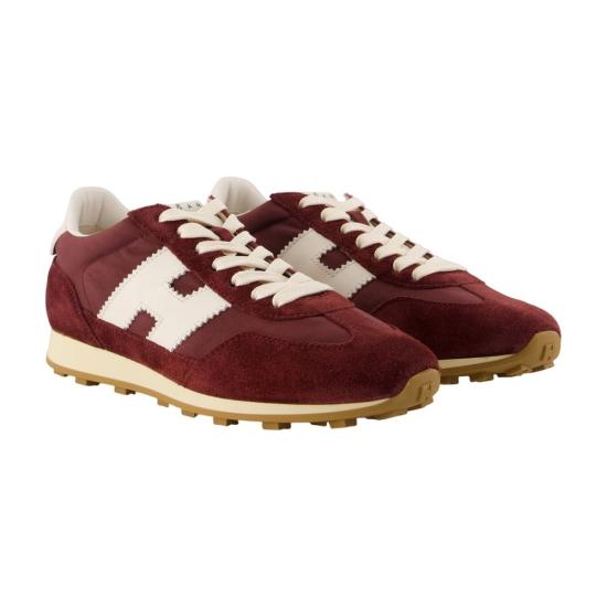 26FW 호간 스니커즈 HXW7270GH10V4R 0CPH BURGUNDY - HOGAN
