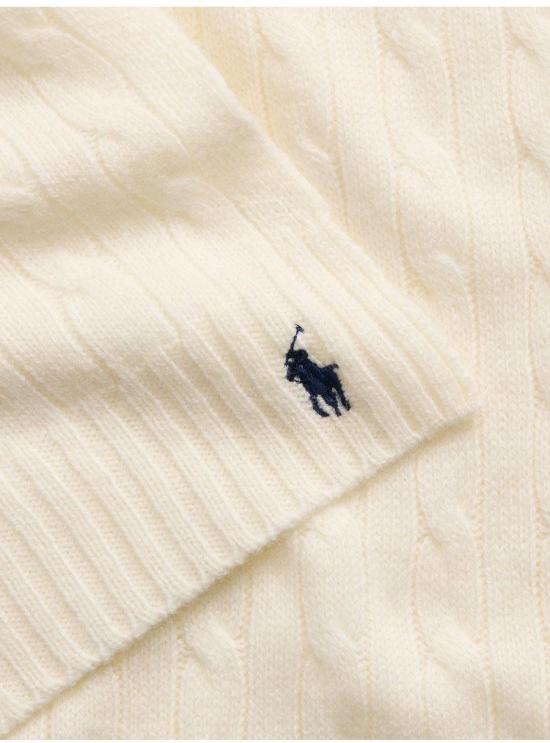 25FW 랄프 로렌 머플러/스카프 455956296002 WHITE - RALPH LAUREN