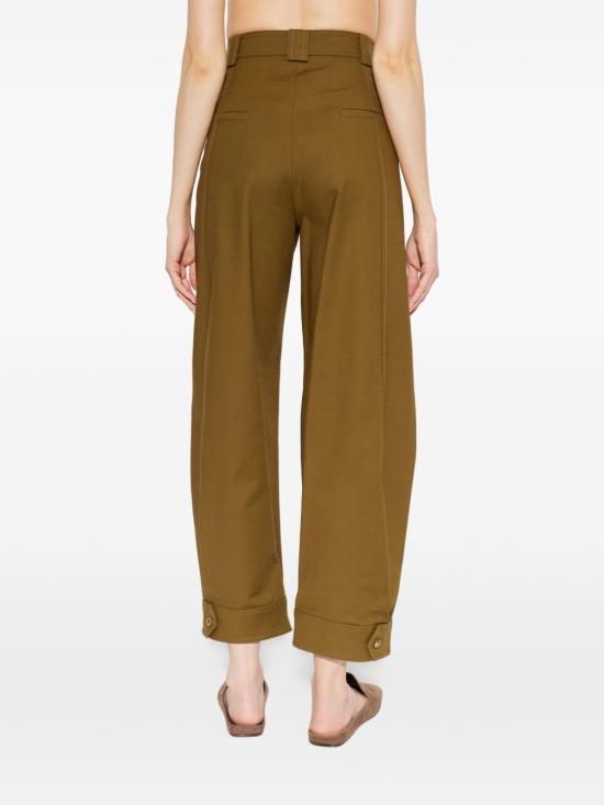 26FW 막스마라 스트레이트 팬츠 2621136111 MXMADORNI017 VERDE KAKI - MAX MARA
