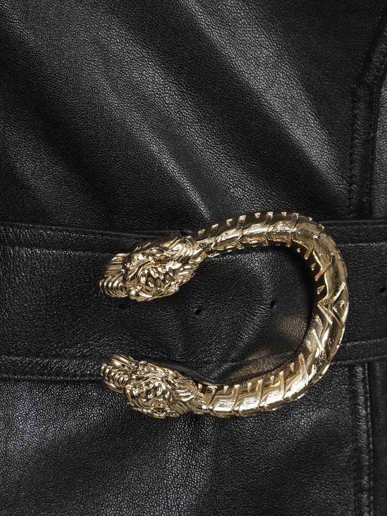 26FW 구찌 가죽 자켓 864822XNBC1 1000 BLACK - GUCCI