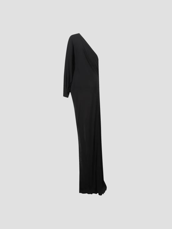 26FW 구찌 롱 원피스 865077ZATRT 1000 BLACK - GUCCI