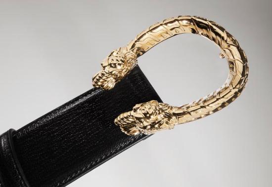 26FW 구찌 디오니서스 레더 벨트 디오니서스 레더 벨트 874679AAGCM 1000 BLACK - GUCCI
