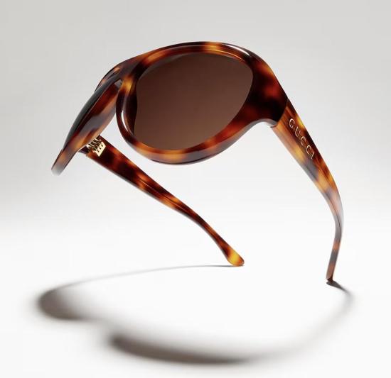 26FW 구찌 선글라스 875973J0740 2323 HAVANA BROWN - GUCCI