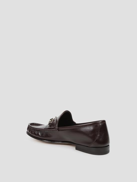 26FW 구찌 루가노 홀스빗 로퍼 864119AAF3Q 2140 COCOA - GUCCI