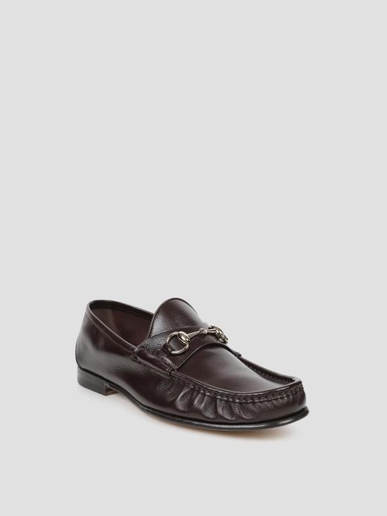 26FW 구찌 루가노 홀스빗 로퍼 864119AAF3Q 2140 COCOA - GUCCI