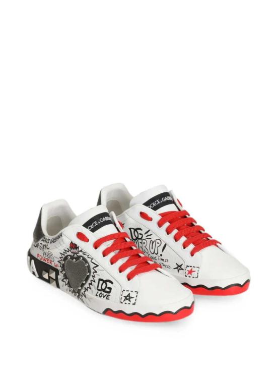 26FW 돌체앤가바나 스니커즈 CS2466A0986 HS6GJ SCRITTE CORONA ROSSA - DOLCE & GABBANA
