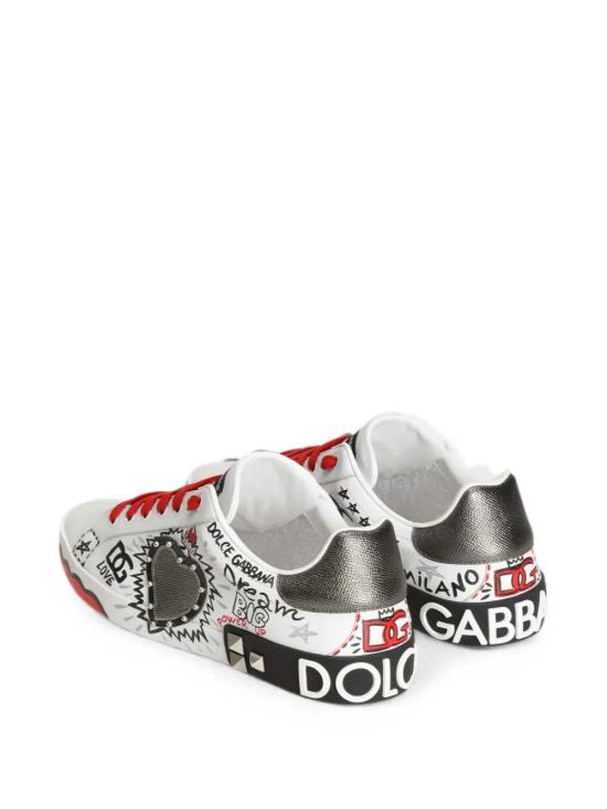 26FW 돌체앤가바나 스니커즈 CS2466A0986 HS6GJ SCRITTE CORONA ROSSA - DOLCE & GABBANA