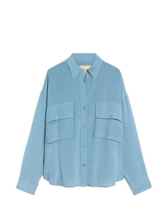 26FW 모모니 셔츠 266MMOSH013 26612MO0837 Azzurro