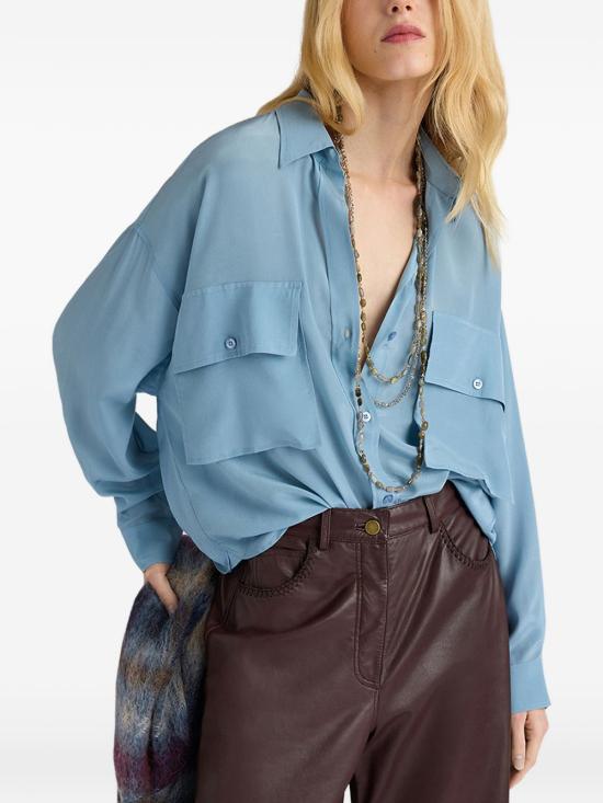 26FW 모모니 셔츠 266MMOSH013 26612MO0837 Azzurro - MOMONI