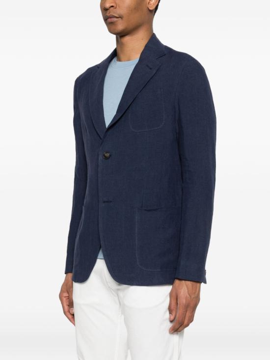 26FW 엠포리오 아르마니 수트 자켓 EM000070 TE10410UB094 NAVY - EMPORIO ARMANI