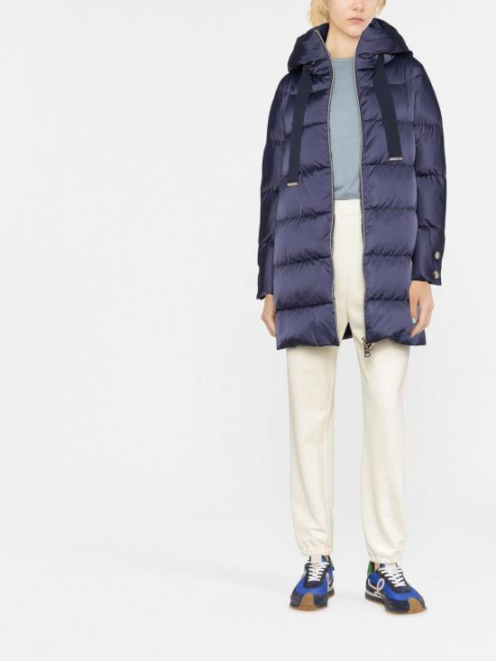 26FW 에르노 새틴 A-셰이프 재킷 PI1304D 12170Z9202 NAVY - HERNO