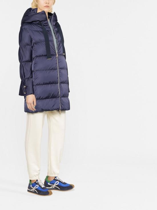 26FW 에르노 새틴 A-셰이프 재킷 PI1304D 12170Z9202 NAVY - HERNO