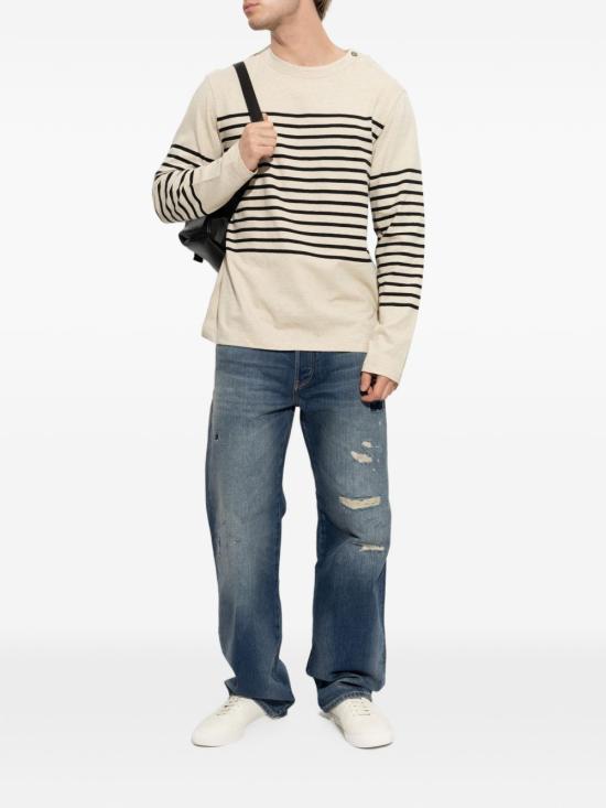 26FW 엠포리오 아르마니 스웨터 EM006927 AF28307F1001 WHITE - EMPORIO ARMANI